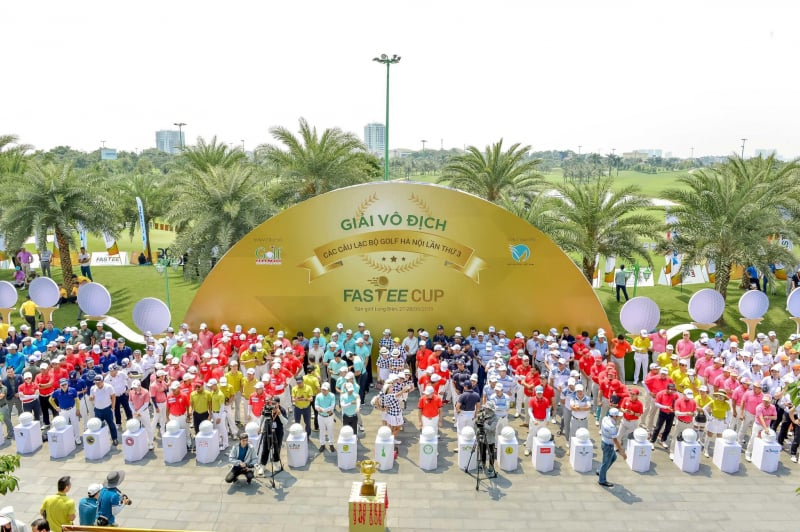 Vòng Chung kết giải Vô địch các CLB Golf Hà Nội lần 3 - Fastee Cup có sự tham gia tranh tài của 34 CLB