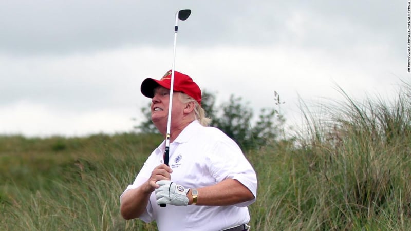 Tổng thống Donald Trump là một trong những Tổng thống Mỹ chơi golf giỏi nhất