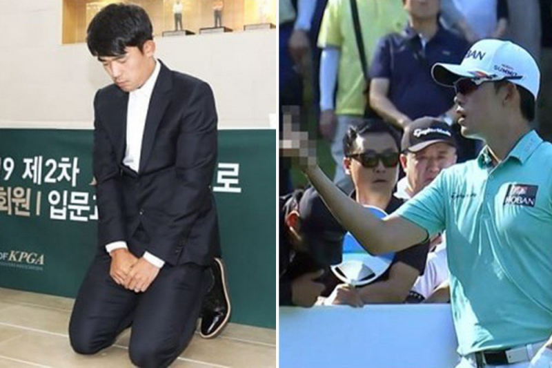 Bio Kim bị nhận án phạt cấm thi đấu 3 năm vì hành vi khiếm nhã trên sân golf