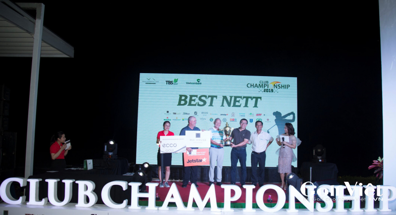 Golf Nguyễn Hữu Thọ đạt giải Best Net với số điểm 81 - 14 - 68
