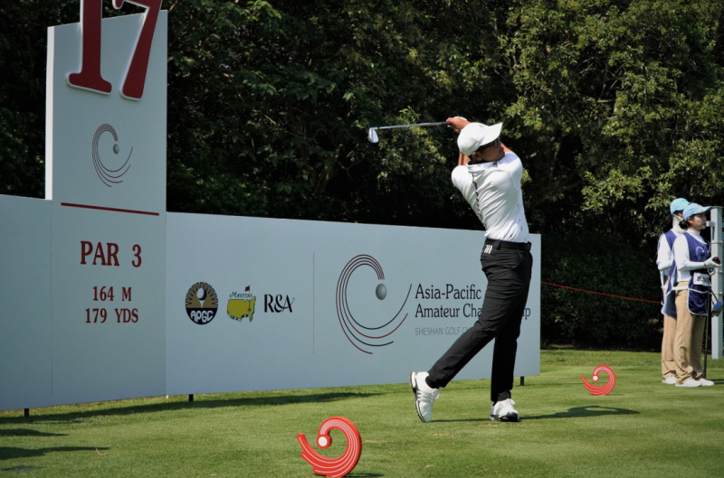 Thành tích của Nguyễn Bảo Long tại AAC 2019 góp phần giúp tay golf trẻ này có tên trong danh sách tham dự SEA Games 30 (Ảnh: VN Centre)