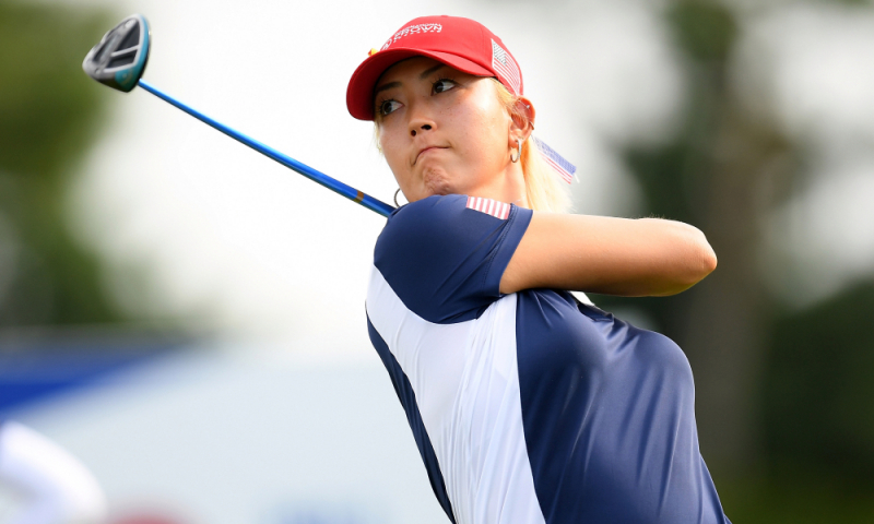Michelle Wie đã có 8 lần tham gia các giải golf Nam chuyên nghiệp (PGA) khi chỉ mới 18 tuổi