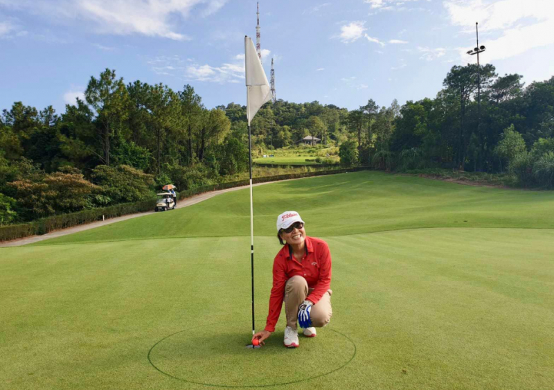 Golfer Nguyễn Thị Thanh Hà