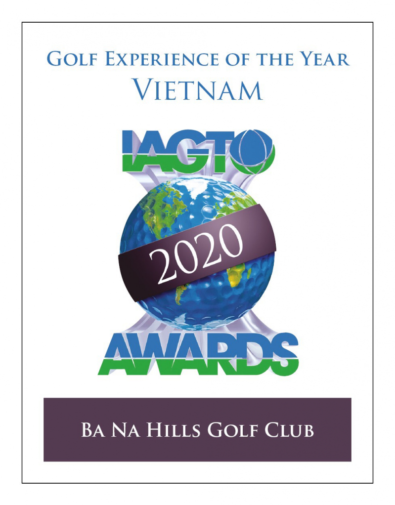 Bà Nà Hills Golf Club giành chiến thắng Giải thưởng IAGTO Golf Experience 2019