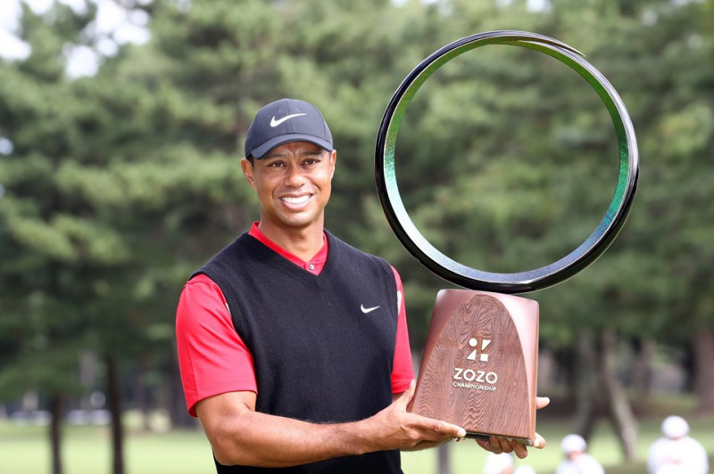 Woods vô địch ZOZO Championship hồi cuối tháng 10 trước khi cùng tuyển Mỹ giành chiến thắng ở Presidents Cup 2019