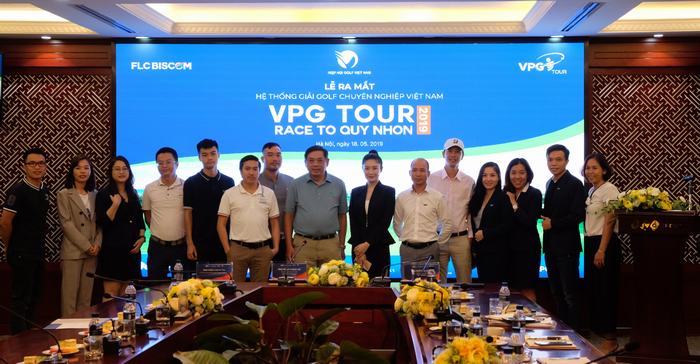Lễ ra mắt hệ thống giải golf chuyên nghiệp Việt Nam VPG Tour Race to Quy Nhon ngày 18/5