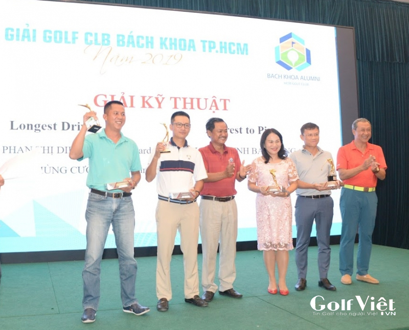 Bốn golfer vinh danh ở giải Kỹ thuật