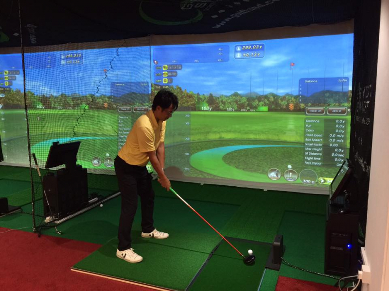 Chơi golf màn ảnh nở rộ tại Hàn Quốc