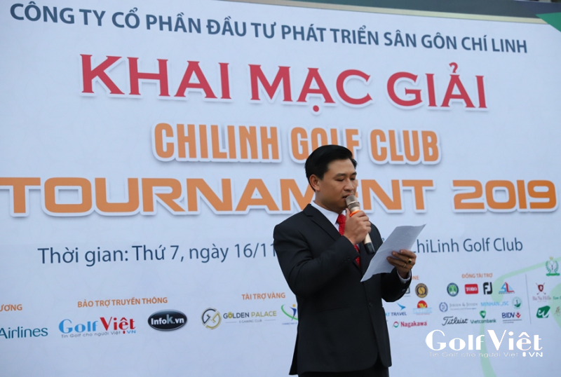 Ông Trần Thế Hải nhấn mạnh vai trò, ý nghĩa của giải đấu trong việc tri ân và gắn kết các Hội viên, tạo nên một sân chơi quy mô, uy tín, chất lượng cho các golfer trong và ngoài CLB.