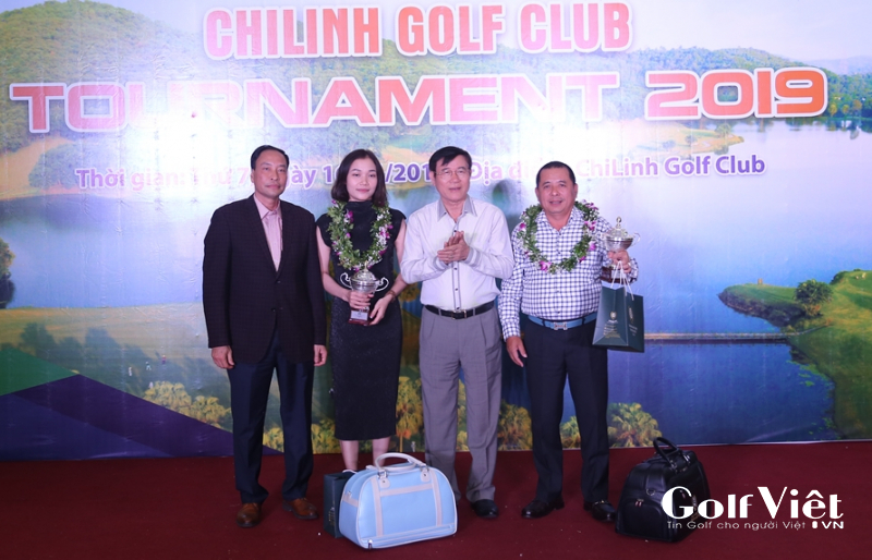 Các golfer đạt giải Ba: Golfer Nguyễn Thanh Sơn (bảng A), Bùi Ngọc Phi (bảng B), Phạm Văn Toàn (bảng C) và Nguyễn Thị Nga (bảng D)