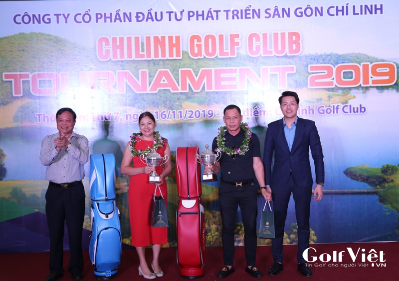 Giải Nhất: Golfer Đào Công Hùng (bảng A), Đặng Thanh Bình (bảng B), Nguyễn Mạnh Hiển (bảng C) và Nguyễn Thị Lạng (bảng Nữ)
