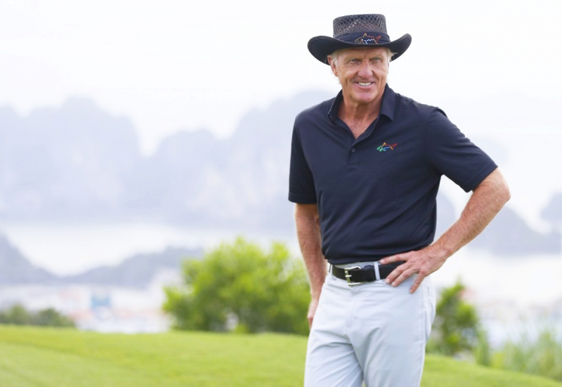 Huyền thoại golf thế giới, Cá mập trắng vĩ đại Greg Norman