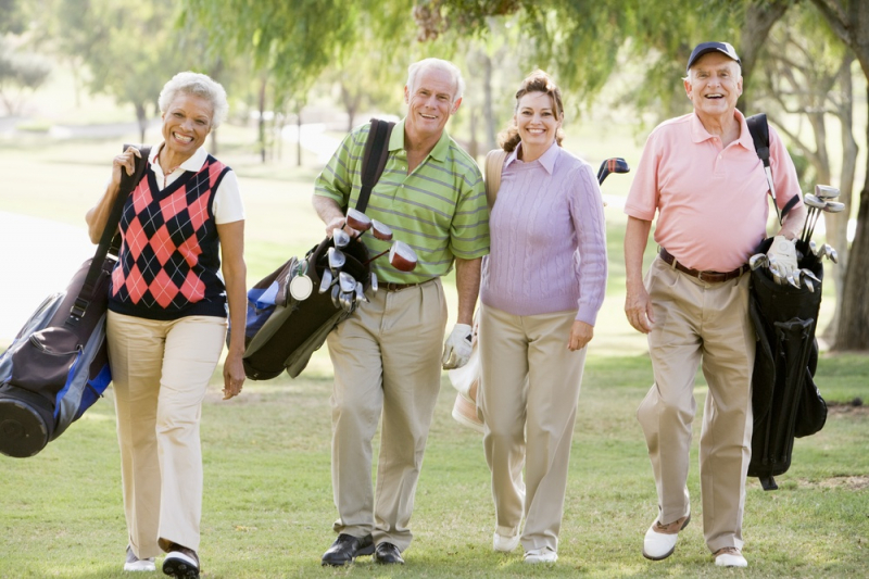 Tại Mỹ, tuổi trung bình của golfer là 54 và có rất nhiều người còn cao hơn mức này