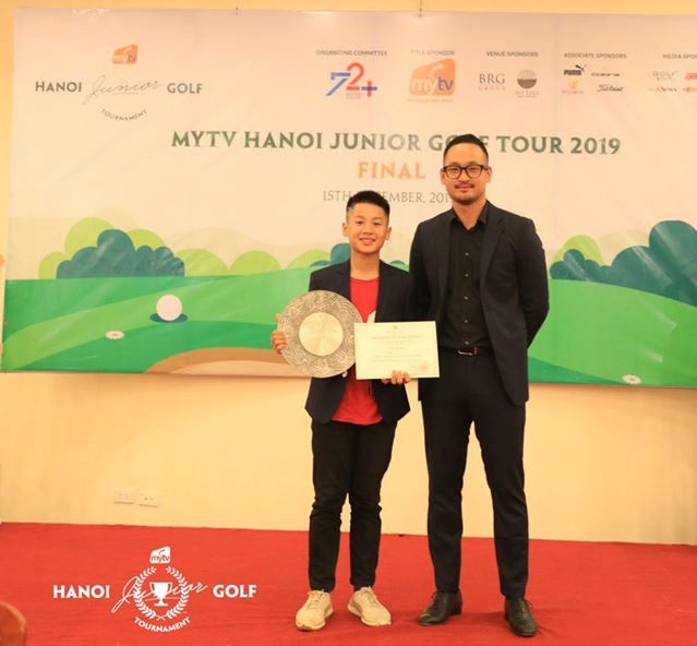 Đoàn Uy - Nhà vô địch toàn hệ thống Hanoi Junior Golf Tour 2019