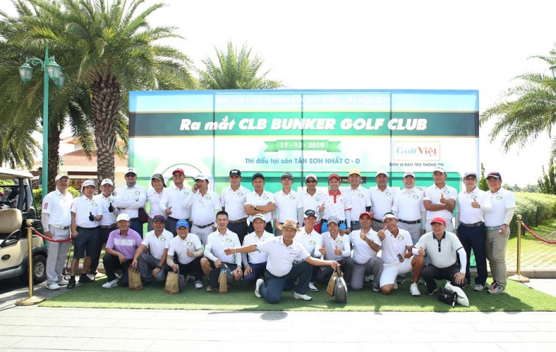 Giải CLB Golf Bunker lần thứ nhất - Tất niên 2019 và ra mắt CLB Bunker Golf Club có sự tham gia của 140 golfer