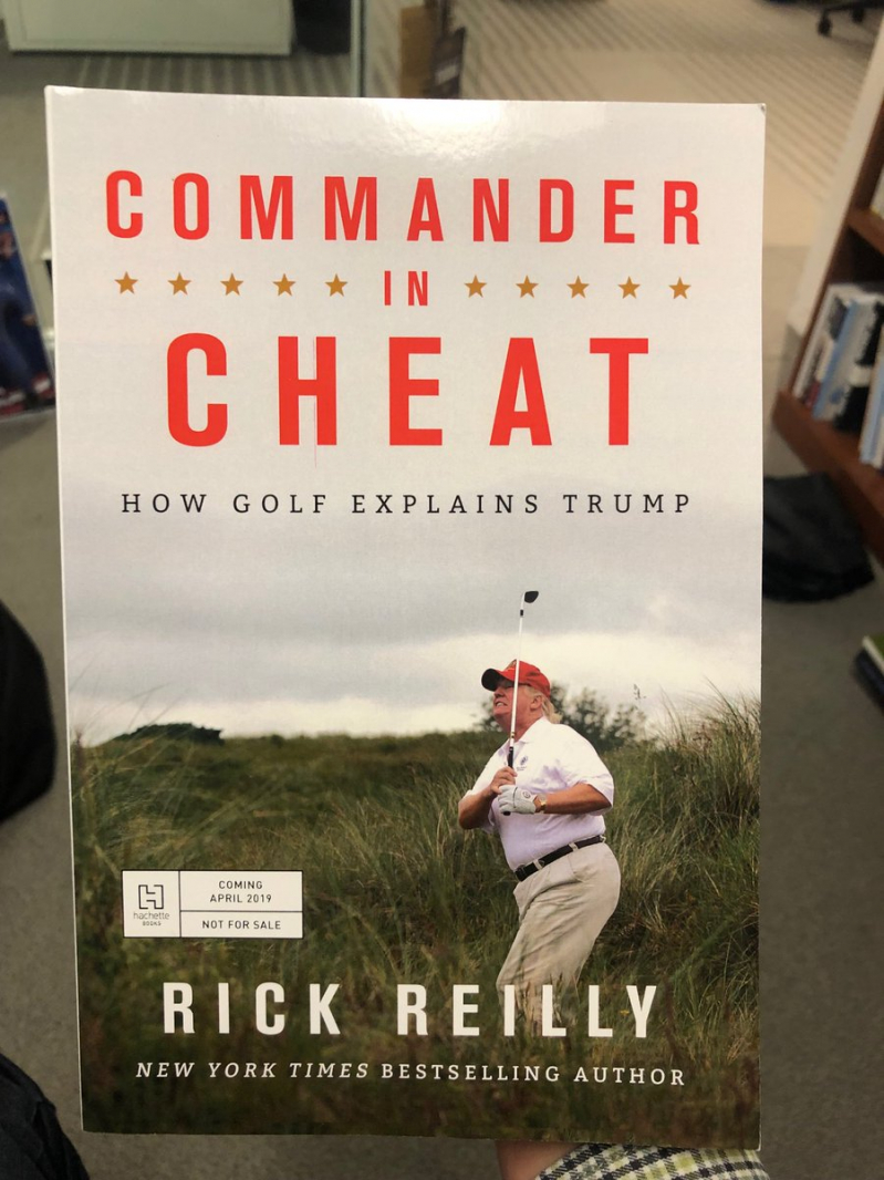 Chuyện gian lận khi chơi golf của Donald Trump bị viết thành sách