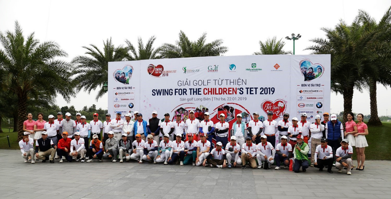 Swing for the children’s Tet 2019 thu hút hơn 150 golfer tham dự