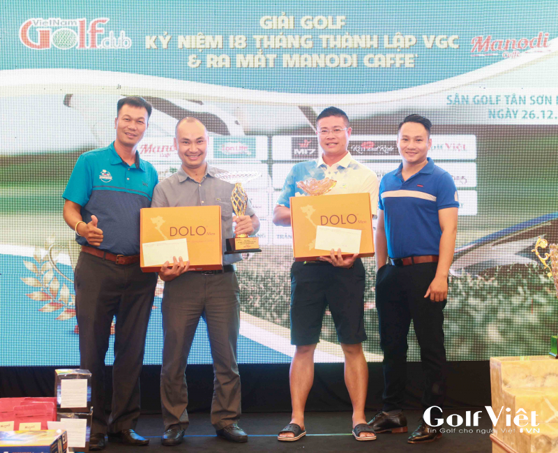 Ngôi vị cao nhất hai bảng A, B lần lượt thuộc về hai golfer Hồng Thế Hiển và golfer Nguyễn Tiến Hợi.