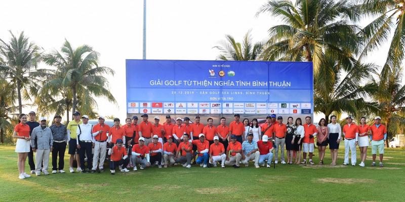 Giải golf từ thiện Nghĩa tình Bình Thuận diễn ra thành công tốt đẹp vào ngày 28/12 vừa qua