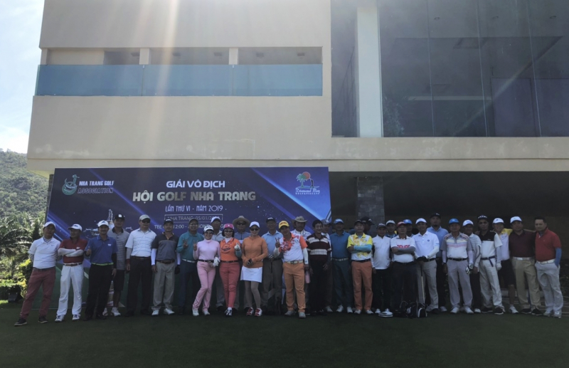 Golfer tham gia giải Vô địch Hội Golf Nha Trang lần VI/2019
