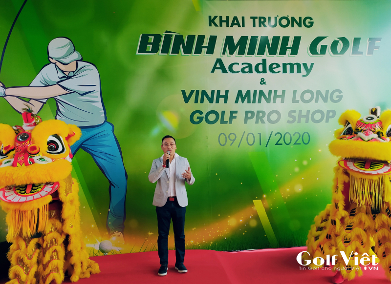 Ông Trần Quang Vinh, CTHĐQT Bình Minh Golf Academy
