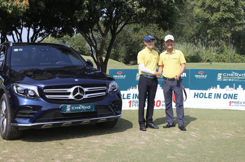 Golfer ghi HIO nhanh nhất lịch sử golf Việt Nam: Nguyễn Hữu Hoàng cùng phần thưởng xế sang Mercedes GLC 200 tại Chervo Open Championship 2019