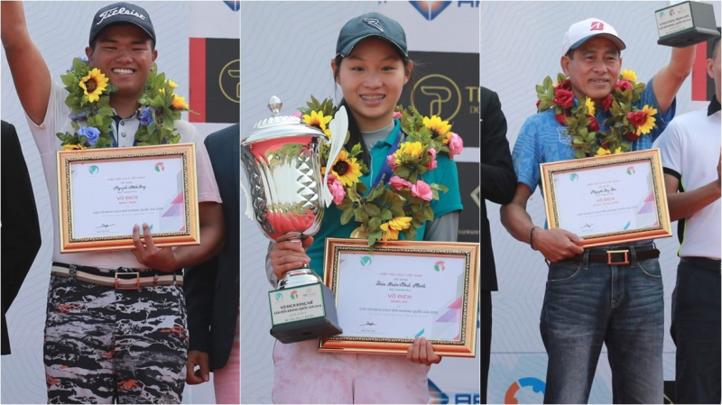 Ba đại diện mới của golf Việt Nam tại bảng xếp hạng Nghiệp dư Thế giới