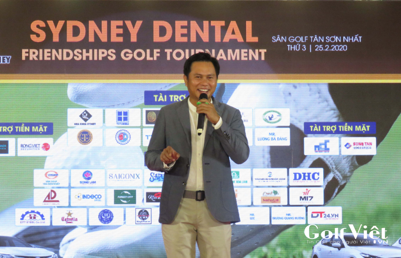 Bác sĩ Nguyễn Ngọc Hải - Trưởng ban tổ chức giải golf Sydney Dental Friendships Golf Tournament