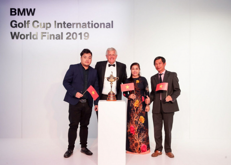  Cierra la delegación vietnamita en la BMW Golf Cup International