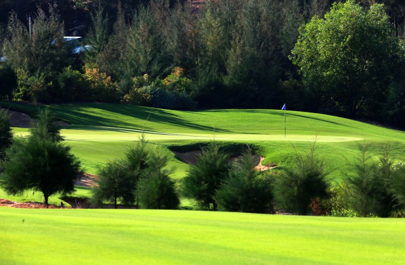 Quang cảnh tuyệt đẹp ngày nắng tại FLC Golf Links Quy Nhon