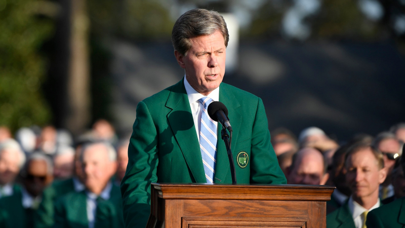 Chủ tịch Augusta National Fred Ridley (Ảnh: Golf Channel)