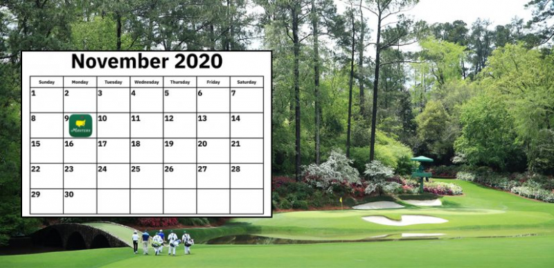 The Masters sẽ khởi tranh từ 9 – 15/11/2020
