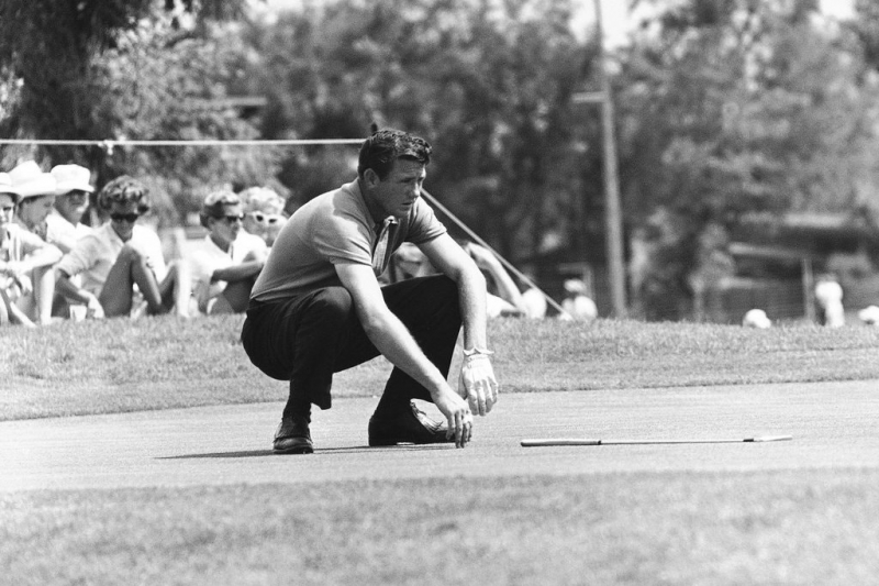 Doug Sanders tại sự kiện National Open 1960 (Ảnh: Associated Press)