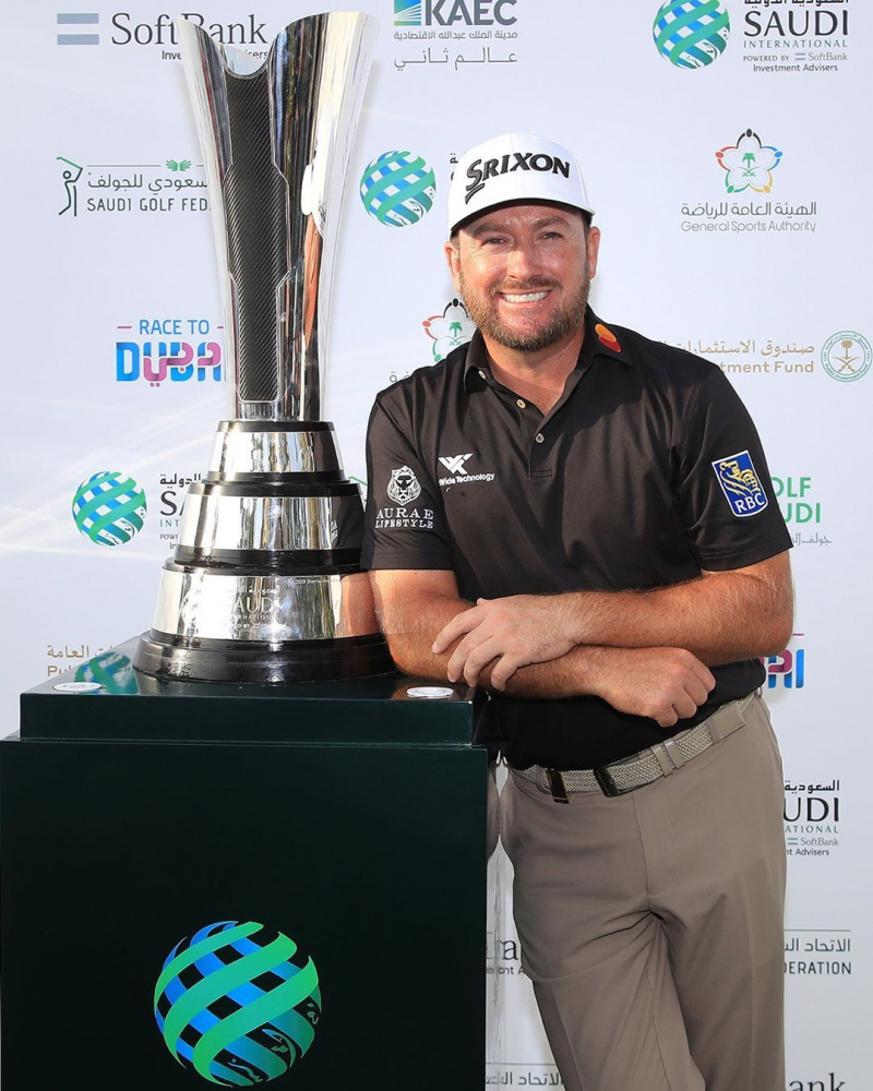 Vượt qua hàng loạt tên tuổi lớn, Graeme McDowell đăng quang giải golf lớn nhất Ả Rập Saudi cho nam hồi đầu tháng 2 (Ảnh: Pinterest)