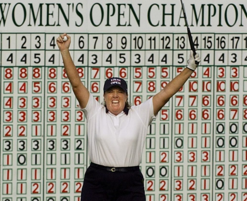 Meg Mallon kỷ niệm chiến thắng tại US Women's Open 2004