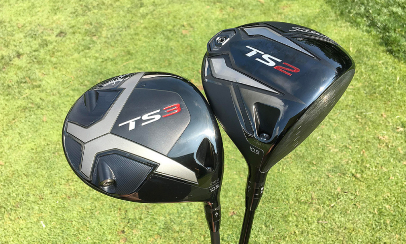 Titleist TS3 (trái)