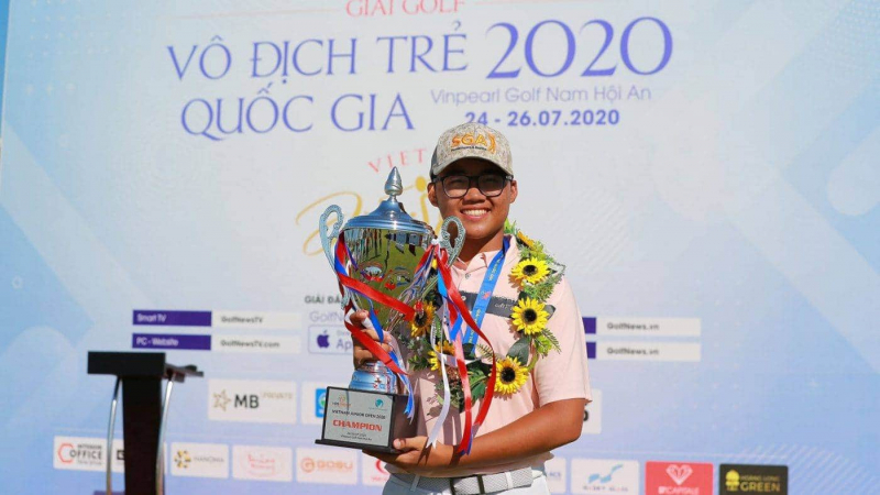 Cúp vô địch VJO 2020 là danh hiệu Quốc gia đầu tiên của Trần Lam - Ảnh Duy Dương