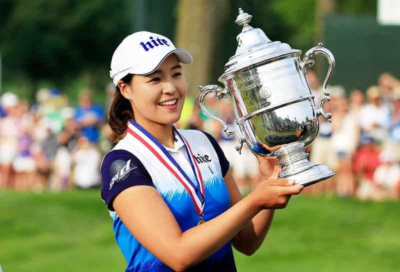 Golfer nữ Hàn Quốc đạt rất nhiều thành tựu trong môn thể thao này.
