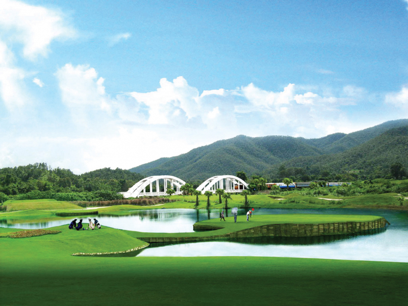 Thời tiết ở Thái Lan tương đối thuận lợi để chơi golf