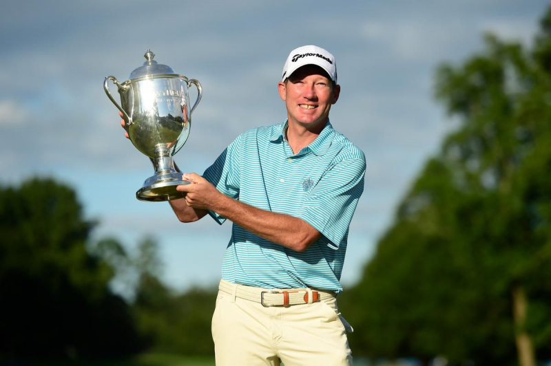 Wyndham Championship là danh hiệu PGA Tour thứ ba của tay golf Mỹ (Ảnh: AP)