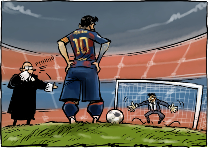Messi đối đầu Bartomeu - Chủ tịch Barca