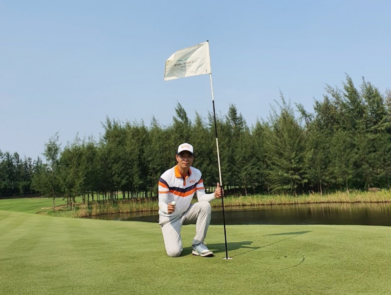 Golfer Nguyễn Thanh Anh lập thành tích ở giải FLCHomes Autumn Tournament tháng 9/2020