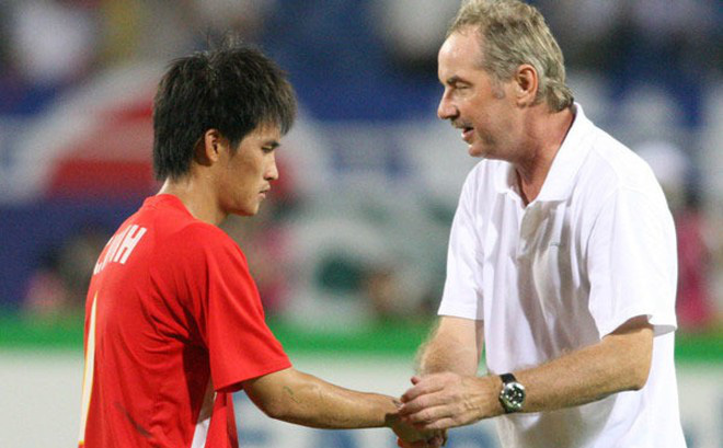 Ông là thầy của rất nhiều cầu thủ xuất sắc trong lịch sử bóng đá Việt Nam