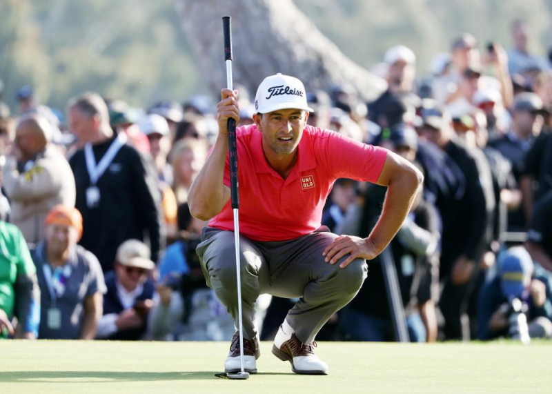 Adam Scott thi đấu tại Australian PGA Championship 2019 (Ảnh: Chris Trotman)