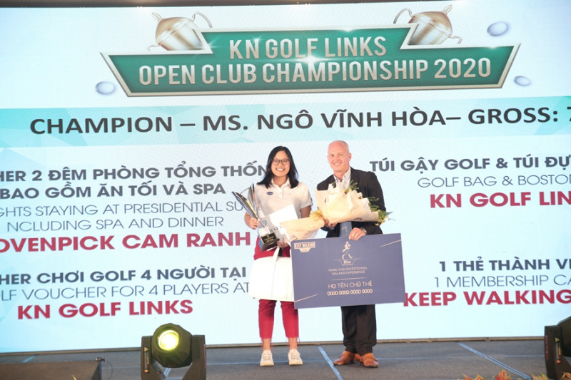 Nhà vô địch KN Golf Links Open Club Championship kỳ khai trương