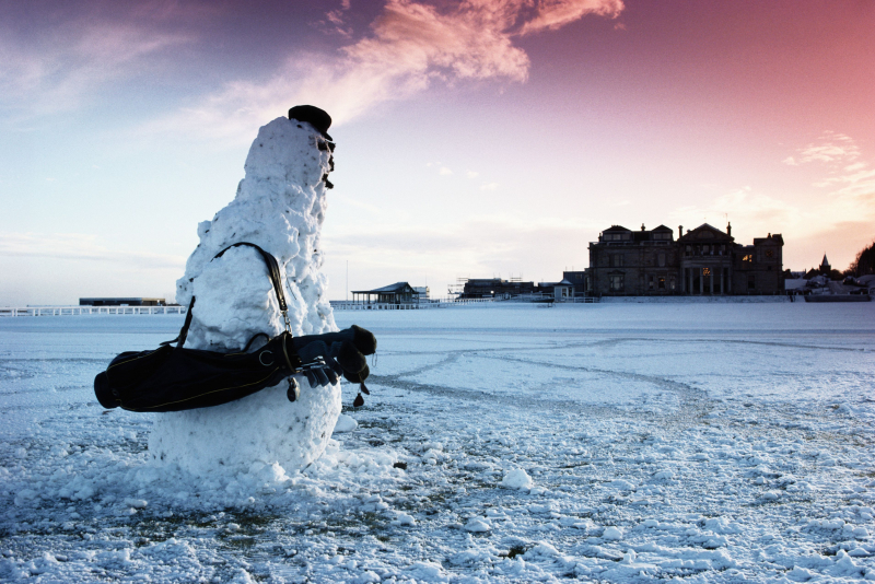 Snowman (người tuyết) sẽ trở thành blizzard (bão tuyết) nếu golfer đó đánh 88 gậy qua 18 hố hoặc khi hai người chơi cùng mất 8 gậy trên một hố