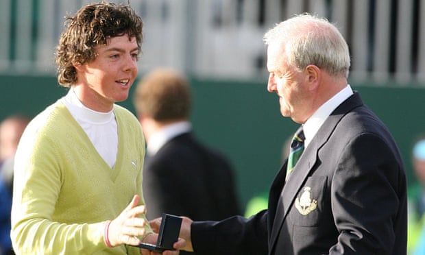 Rory McIlroy đã giành được Huy chương Bạc với tư cách là tay vợt nghiệp dư hàng đầu tại The Open Championship tại Carnoustie năm 2007. Ảnh: Martin Rickett / PA