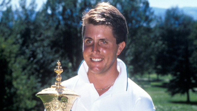 Phil Mickelson giành chức vô địch U.S. Amateur năm 1990