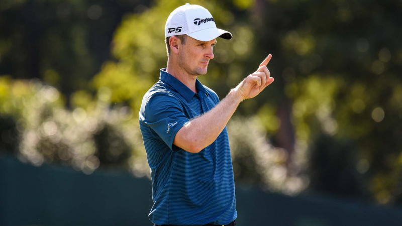 Justin Rose là một trong những người chơi PGA Tour sử dụng kỹ thuật AimPoint (Ảnh: Getty Images)
