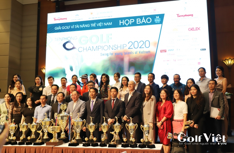 Buổi họp báo giải Tiền Phong Golf Championship 2020